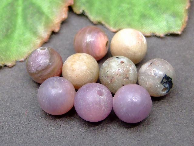 63566　　今月の半額 わけあり フロストルビー 8mm 1粒売り ネコポス送料無料 ベトナム産 天然石 パワーストーン