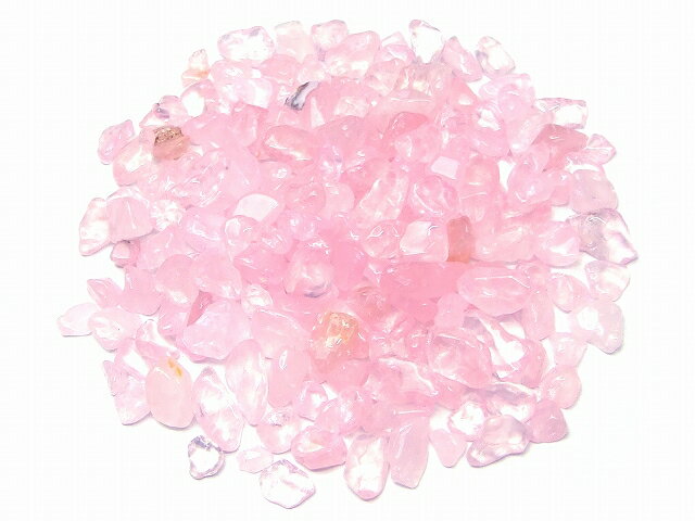 今月の半額 ローズクォーツC(染) 中粒 さざれ 1kg 浄化用 さざれ 送料無料 ブラジル産 天然石 パワーストーン