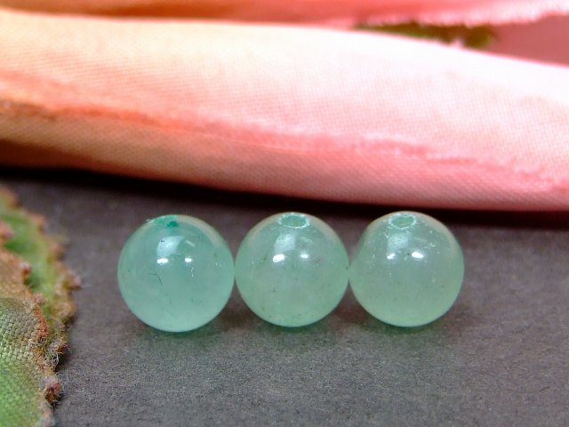 64214 今月の半額 わけあり 6mm 1粒売り アベンチュリン ネコポス送料無料 天然石 パワーストーン