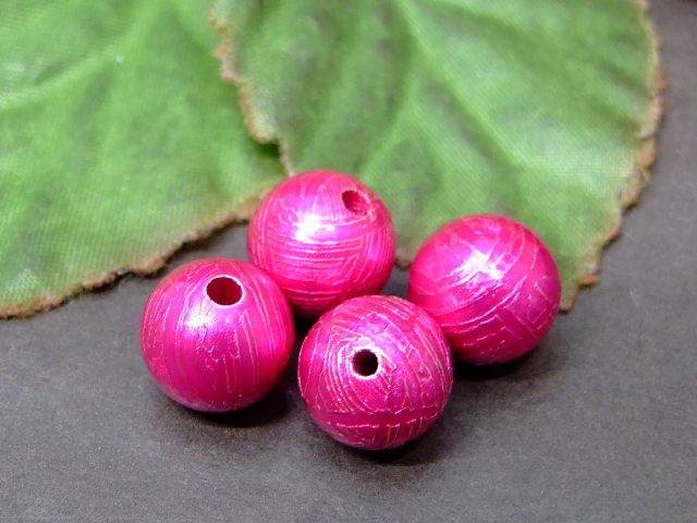 30858F　　10mm 5A ピンクギベオン 鉄隕石 1粒売り 鑑別済・本物保証 送料無料 ナミビア産 天然石 パワーストーン