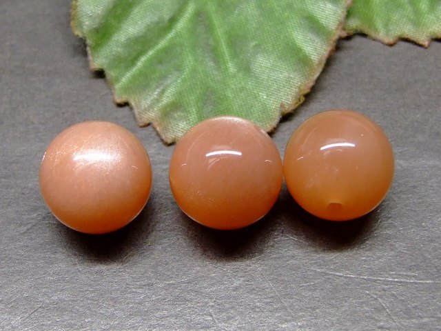 樂天商城 - g3-237G 　12mm 特級 1粒売り オレンジムーンストーン 鑑別済・本物保証 送料無料 インド産 天然石 パワーストーン