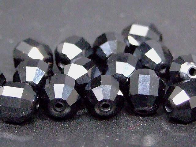 g3-491F　　オニキス 8mm カット 1粒売り ネコポス送料無料 天然石 パワーストーン