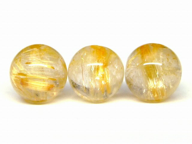 樂天商城 - 66577　　今月の半額 わけあり タイチンルチルクォーツ 7mm〜8mm 1粒売り 針水晶 ネコポス送料無料 ブラジル産 天然石 パワーストーン