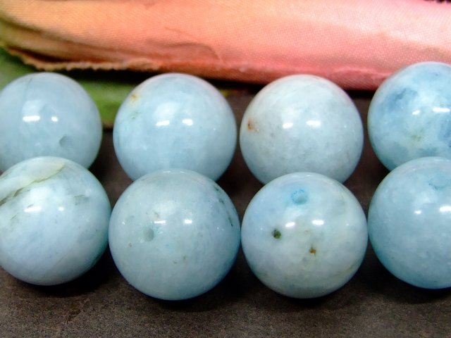 64803　　今月の半額 わけあり アクアマリン 12mm 1粒売り ネコポス送料無料 ブラジル産 天然石 パワーストーン