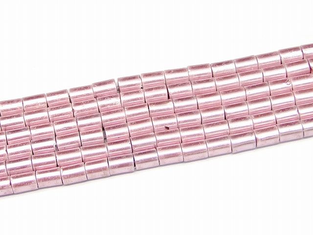 樂天商城 - H3-32E　　工場処分品特価 今月半額以下 わけあり ローズミスト ヘマタイト 磁気有 8mm×6mm 1連78cm 通し針、解説書、1mゴム付き 送料無料 イギリス産 天然石 パワーストーン