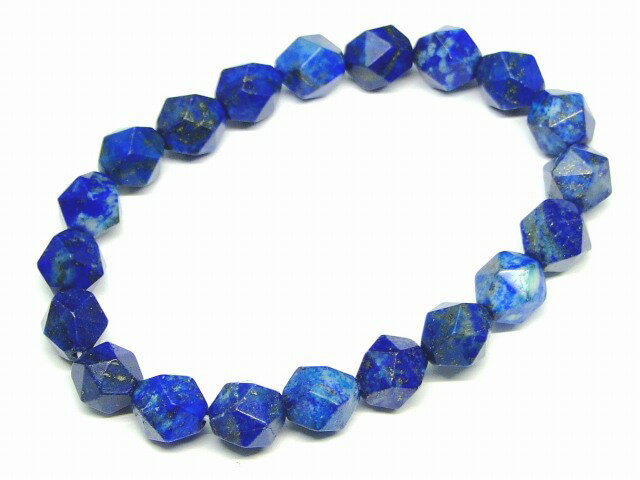 ※画像と同品質のものをお送りします。 オリジナルアクセサリー作りに是非どうぞ〜〜（m−m） 素材 天然：ラピスラズリ(染) サイズ 約：重さg　玉径10mm・±0.5mm　(ゴムは伸縮可) 　※ 多少の誤差はご了承下さい。