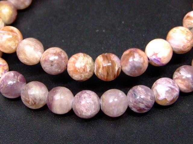 65410　　チャロアイト 7mm A ブレスレット 内径17cm ポーチ付き 送料無料 天然石 パワーストーン