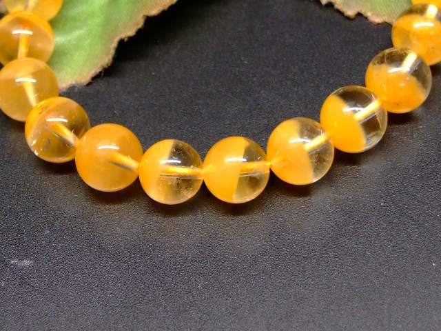 65529　　ファントムラビットヘアルチルクォーツ 水晶 8mm 5A ブレスレット 内径17cm ポーチ付き 送料無料 ブラジル産 天然石 パワーストーン