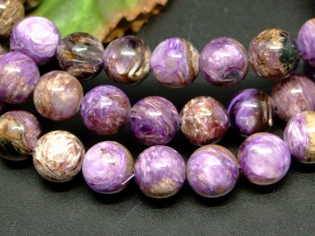 65369　　チャロアイト 8mm A ブレスレット 内径17cm ポーチ付き 送料無料 天然石 パワーストーン