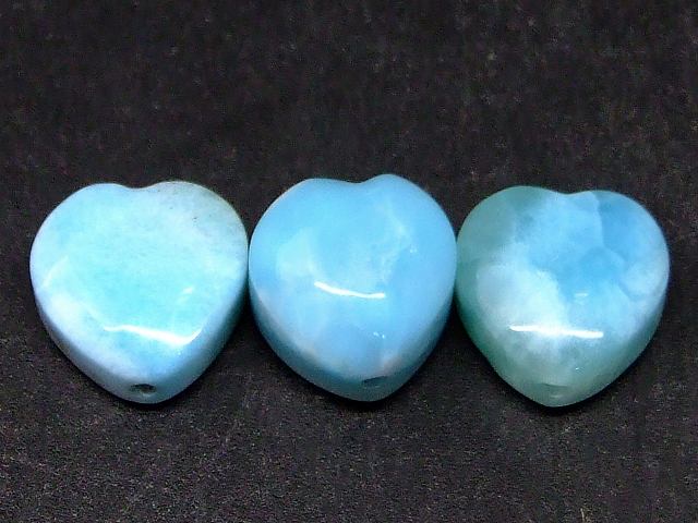 67992 　ラリマー 11mm 1粒売り 鑑別済 本物保証 送料無料 ドミニカ共和国産 天然石 パワーストーン