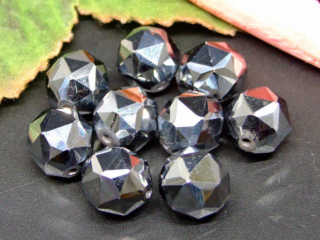 66246　　今月の半額 わけあり テラヘルツ 鉱石 11mm〜12mm スターカット 1粒売り 高純度テラヘルツ 公的機関にて検査済み ネコポス送料無料 天然石 パワーストーン