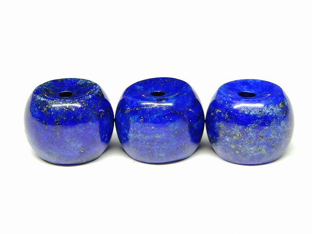 樂天商城 - 66267　　今月の半額 ラピスラズリ 瑠璃石 樽 たる型 13mm×10mm AA 1個売り ネコポス送料無料 パキスタン産 天然石 パワーストーン
