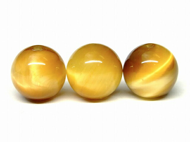 66415　　今月の半額 わけあり ホワイトタイガーアイ 12mm 1粒売り ゴールド ゴールデン 虎目石 南アフリカ共和国産 ネコポス送料無料 天然石 パワーストーン