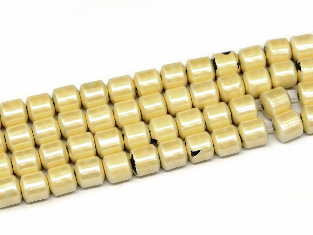 H3-13D　　工場処分品特価 今月半額以下 わけあり 13本セット ヘマタイト 薄黄色 磁気あり 8mm 磁有 1連39cm 通し針、解説書、1mゴム付き 送料無料 イギリス産 天然石 パワーストーン