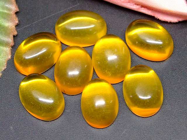 g3-102A　　アンバー 琥珀 14mm×10mm 5A 1個売り ルース 裸石 穴なし ペンダントトップにも 送料無料 メキシコ産 天然石 パワーストーン
