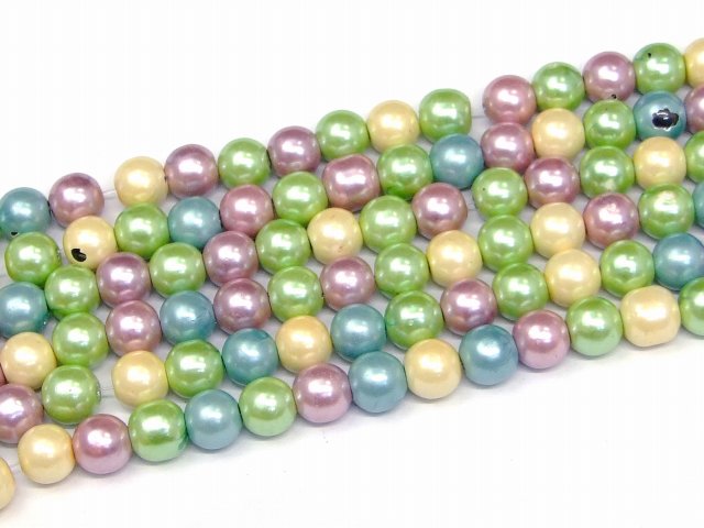 H3-15F　　工場処分品特価 今月半額以下 わけあり 3本セット ミックス ヘマタイト 磁気有 10mm 1連39cm..