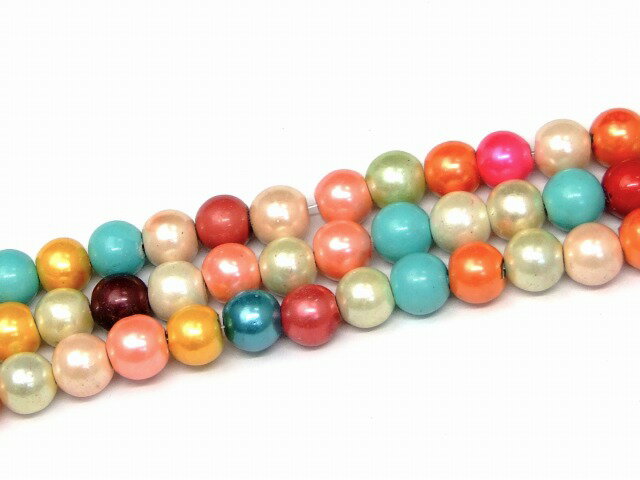 H3-15B　　工場処分品特価 今月半額以下 わけあり 3本セット ミックス ヘマタイト 磁気有 8mm 1連78cm 通し針、解説書、1mゴム付き 送..