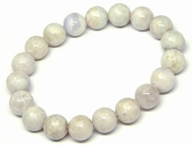 66584　　リバーストーン 11mm A ブレスレット 内径18cm 大理石 マーブル ポーチ付き 送料無料 天然石 パワーストーン