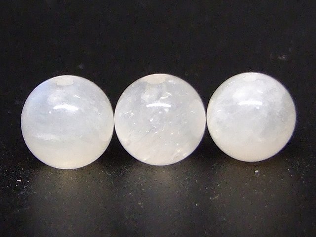 g3-227E　　ムーンストーン 6mm AA 1粒売り ペリステライト ネコポス送料無料 インド産 天然石 パワー..