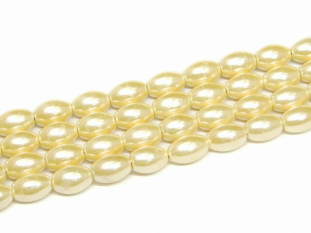 樂天商城 - H3-8H　　工場処分品特価 今月半額以下 わけあり 6本セット ヘマタイト 薄黄色 磁気あり 12mm×8mm 磁有 1連40cm 通し針、解説書、1mゴム付き イギリス産 天然石 パワーストーン