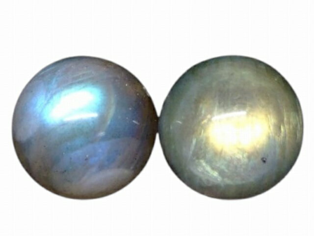 66768　　ラブラドライト 14mm AA 1粒売り 曹長灰 鑑別済・本物保証 送料無料 天然石 パワーストーン