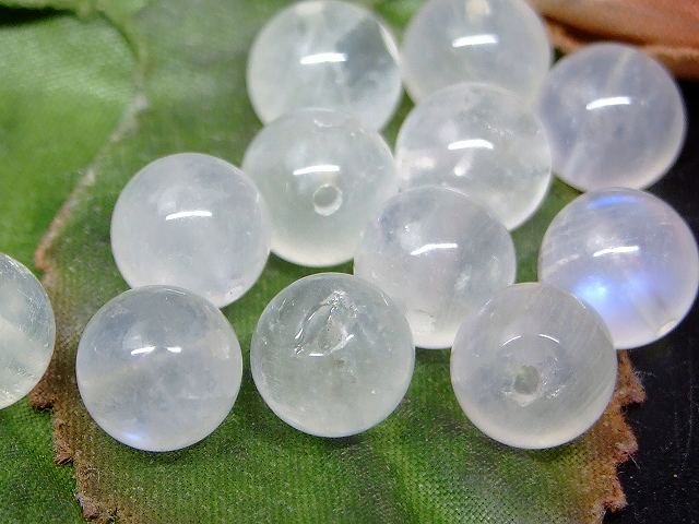 67120A　　今月の半額 わけあり ムーンストーン 8mm 1粒売り ペリステライト ネコポス送料無料 インド産 天然石 パワーストーン