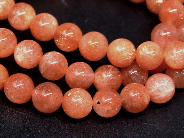 g3-196N　　ゴールドサンストーン 7mm〜8mm AAAA ブレスレット 内径16cm ポーチ付き 送料無料 オレゴン産 天然石 パワーストーン