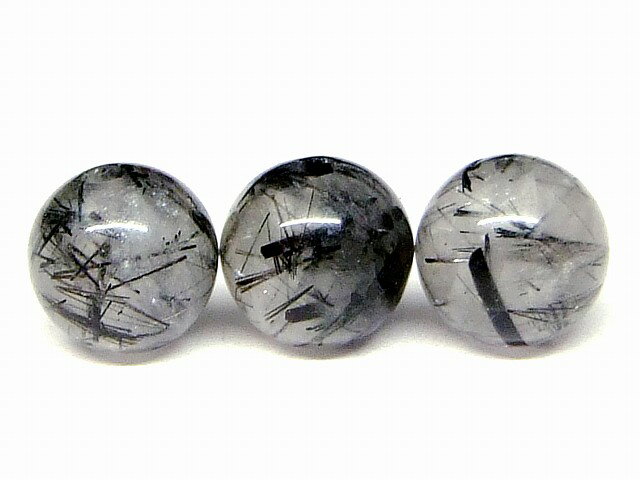 64437　　今月の半額 わけあり ブラックルチルクォーツ 針水晶 5mm〜6mm 1粒売り ネコポス送料無料 ブラジル産 天然石 パワーストーン