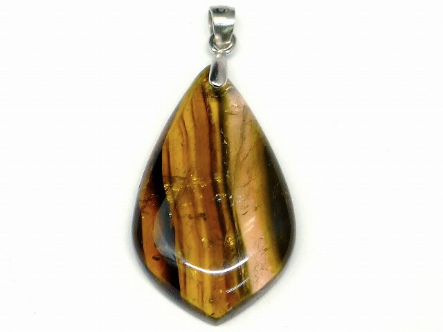 67510　　今月の半額 わけあり トルマリン 電気石 ペンダントトップ 28mm×16mm 1個売り ブラジル産 送料無料 天然石 パワーストーン