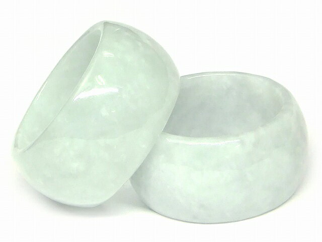 翡翠リング　　ミャンマー翡翠 指輪 15号〜22号 幅11mm〜13mm 選べるサイズ ヒスイ ジェイド ジェード 送料無料 ミャンマー産 天然石 パワーストーン