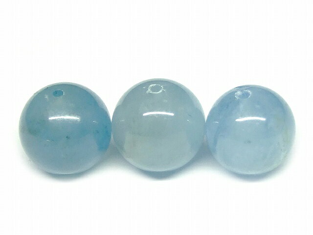 69070　　今月の半額 わけあり アクアマリン 10mm 1粒売り 藍玉 送料無料 ブラジル...