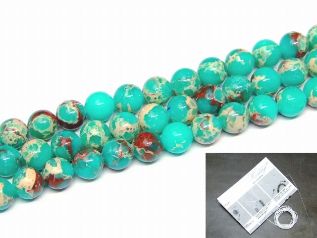 ※画像と同品質のものをお送りします。 オリジナルアクセサリー作りに是非どうぞ〜〜（m−m） 素材 天然：ジャスパー(着色) サイズ 約：重さg　玉径8mm・±0.5mm　1連37cm前後 　※ 多少の誤差はご了承下さい。