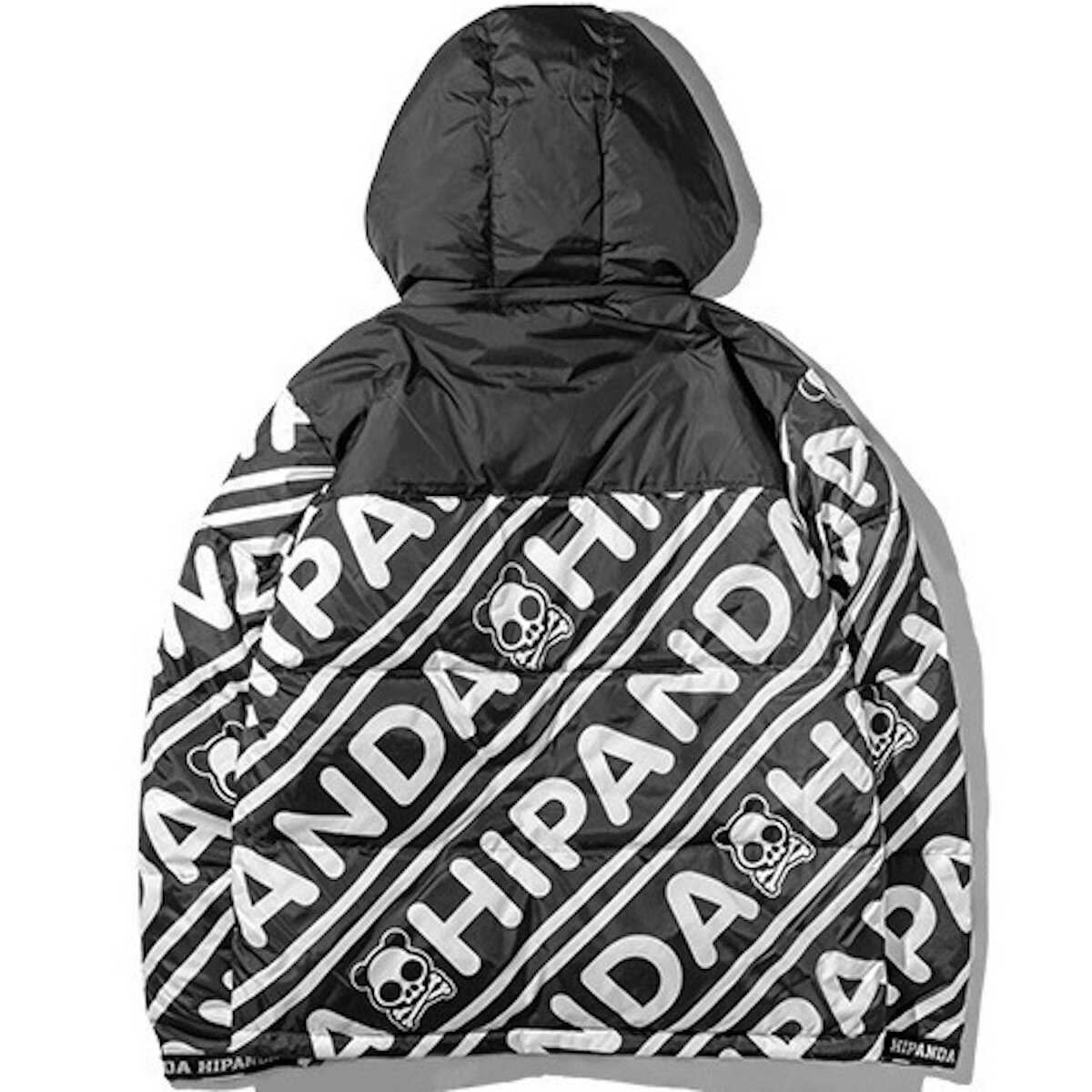 送料無料【ラッピング無料】［メンズ］【公式】ハイパンダ ロゴプリント ダウンジャケット / HIPANDA MEN'S LOGO PRINTED DOWN JACKET