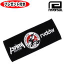 リバーサル タオル reversal REVERSAL rvddw x isami JIU JITSU FACE TOWEL クリックポスト便(追跡可能メール便)対応で全国一律送料185円 コットン 綿　BK 黒 ブラック柔術　BLACK タオル T556 スポーツタオル ダブルネーム　イサミ その1