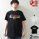 ネスタブランド NESTA BRAND Tシャツ 半袖 メンズ ゴールド箔 T 232NB1034 (nesta brand tシャツ トップス ネスタ 2XL 3XL) 【あす楽対応】 【メール便対応】