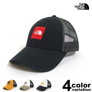 THE NORTH FACE ザ ノースフェイス メッシュキャップ TNF BOX LOGO TRUCKER HAT (north face キャップ アウトドア NF0A3FKX 2019 ) 【あす楽対応】