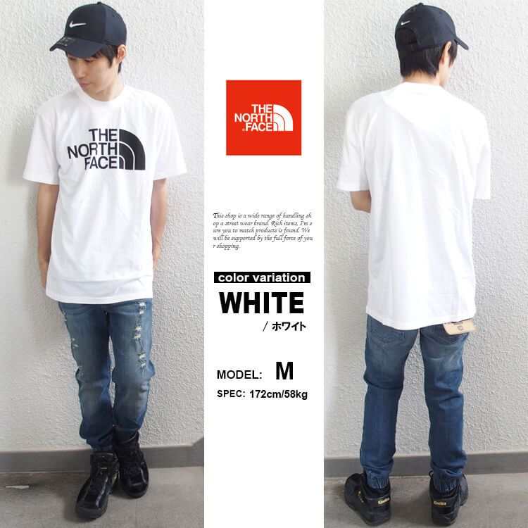 THE NORTH FACE ザ ノースフェイス NF0A46ZR S/S HALF DOME TEE ショートスリーブ ハーフドーム Tシャツ TNF ビッグロゴ アウトドア ストリート メンズ レディース 半袖 トップス カットソー EUライン 【あす楽対応】 【メール便対応】