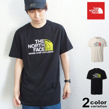 THE NORTH FACE ザ ノースフェイス Tシャツ M S/S RUST 2 TEE ショートスリーブ ハーフドームロゴ Tシャツ TNF ビッグロゴ アウトドア ストリート メンズ レディース 半袖 トップス カットソー EUライン NF0A4M68【あす楽対応】 【メール便対応】