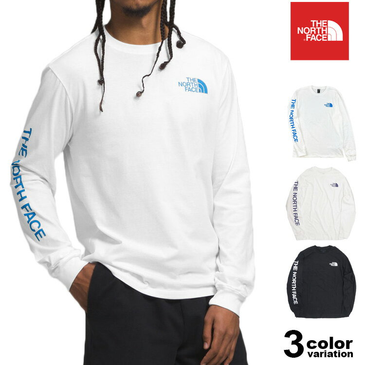 ザ ノースフェイス THE NORTH FACE Tシャツ 長袖 ロンT メンズ 袖ロゴ ブランドロゴ ブラック 黒 大きいサイズ ( the north face M L/S TNF SLEEVE HIT TEE 2023 秋冬 トップス メンズ レディース NF0A811P ザ ノース フェイス USライン)【あす楽対応】 【メール便対応】