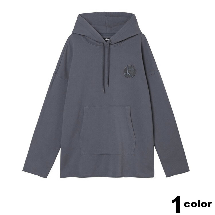 ステューシー STUSSY WOMEN パーカー プルオーバー レディース Melo Raw Edge Fleece (stussy パーカー スウェットトップス 218126 ストゥーシー スチューシー) 