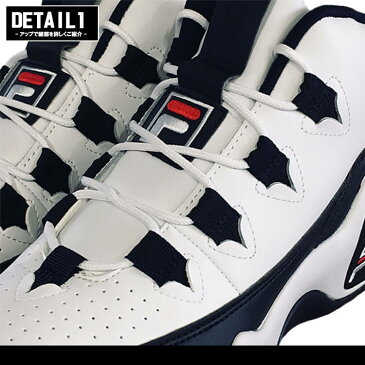 【fila スニーカー】 FILA GRANT HILL 1 フィラ スニーカー グラントヒル [F0410] 【fila メンズ シューズ ホワイト ネイビー バッシュ スポーツ 】 【あす楽対応】