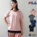 【フィラ Tシャツ レディース】 FILA 半袖 Tシャツ フェイクレイヤード メッシュ フィラ FILA レディース レディス スポーツウェア トレーニングシ...