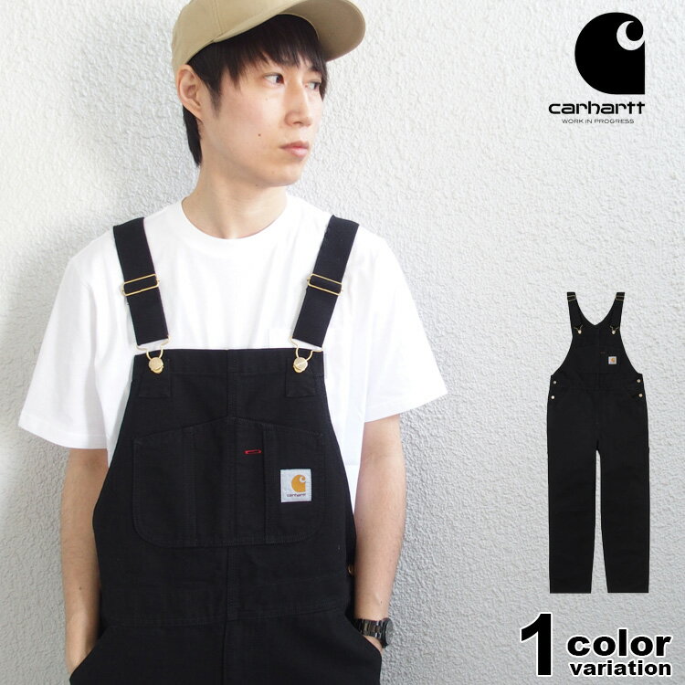 Carhartt WIP BIB OVERALL カーハート ワークイン プログレス ビブ オーバーオール EUモデル I026462 【carhartt オーバーオール メンズ ワークパンツ ダック生地 大きいサイズ 】【あす楽対応】