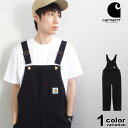 Carhartt WIP BIB OVERALL カーハート ワークイン プログレス ビブ オーバーオール EUモデル [I026462] 【carhartt オーバーオール メンズ ワークパンツ ダック生地 大きいサイズ 】【あす楽対応】