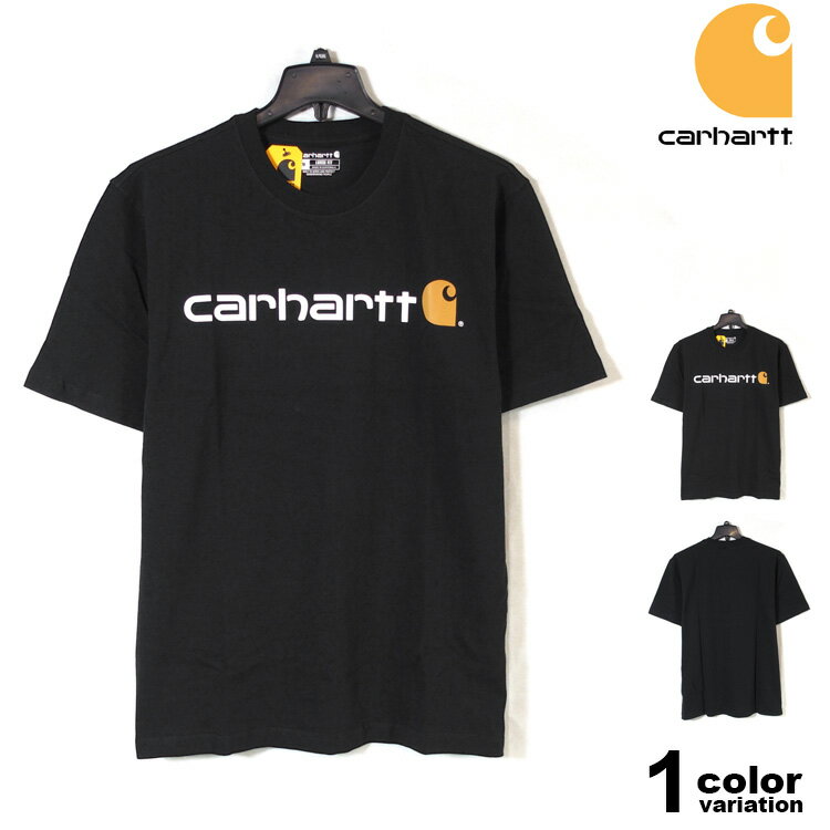 Rakuten - カーハート Tシャツ Carhartt 半袖 Tシャツ 定番 グラフィックT 厚手 ルーズフィット ヘビーウェイト フロントプリント グラフィック ロゴ メンズ 男性 USAモデル [TK0195-M] [K195] 【carhartt カーハート メンズ トップス 大きいサイズ】
