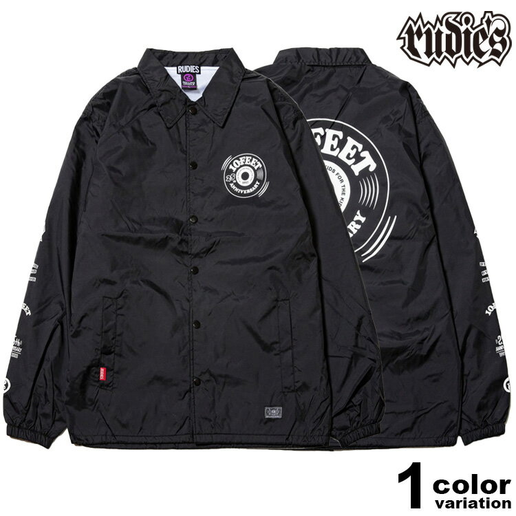 RUDIE'S 10-FEET ルーディーズ ジャケット コーチジャケット 10-FEET RUDIE'S ROLLING CRADLE COACH JACKET [86182] 【rudies テン フィート ローリング クレイドル アウター コーチジャケット メンズ レディース ユニセックス】