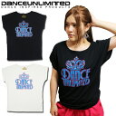 【3枚以上購入で2,552円】フィットネス Tシャツ レディース 速乾 ドライフィット DANCE UNLIMITED (ダンス アンリミテッド) ドルマン T...