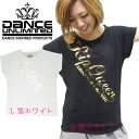 DANCE UNLIMITED (ダンス アンリミテッド) ダンス Tシャツ レディース / ドルマン 3枚以上で2,552円!! (2色) [DL-1406] 【ダンス 衣装 ヒップホップ ズンバウェア ダンス tシャツ レディース フィットネス Tシャツ レディース】【あす楽対応】 【メール便対応】