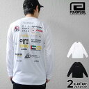 楽天HIP HOP DOPEリバーサル Tシャツ 長袖 reversal ALL STAR 22 DRY LONG SLEEVE （reversal tシャツ ロンt ホワイト ブラック 格闘技 RV22SS103 ストリート）【あす楽対応】 【メール便対応】