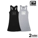 【在庫処分】リバーサル reversal ワンピース ミニワンピース ワンピ レディース WOMENS BIG MARK MINI ONE PIECE (reversal ミニ丈 タイト フィット タンクトップ ブラック 普段着 トレーニング ウェア スポーツ 格闘技 RV23SS807 ストリート)【メール便対応】